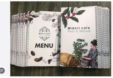 Menu Thực Đơn Ấn Tượng: Nâng Tầm Phong Cách Quán Của Bạn Cùng Sao Băng