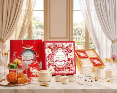 COMBO Túi Hộp Trung Thu 4 Bánh - Hàng Sẵn Tại Xưởng