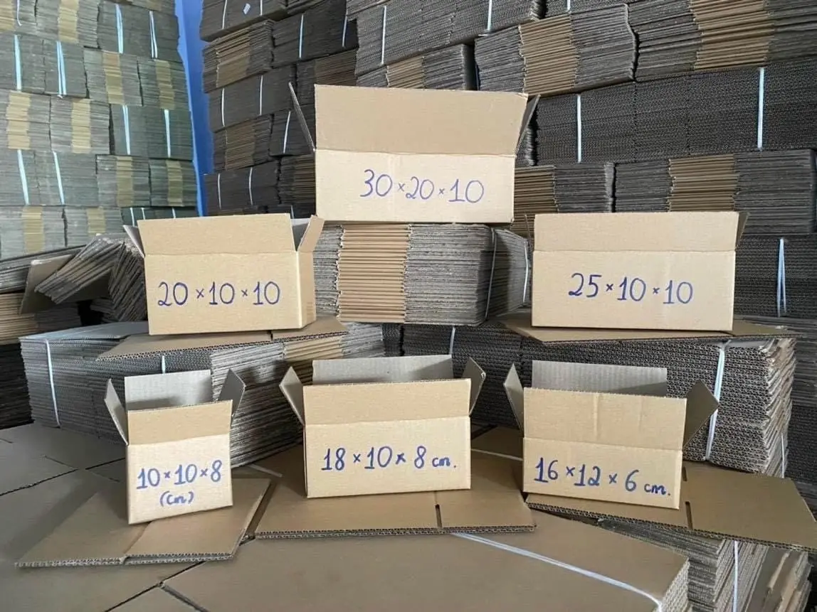 Thùng Carton Đóng Gói Có Sẵn – Giải Pháp Bao Bì Vận Chuyển Giá Sỉ