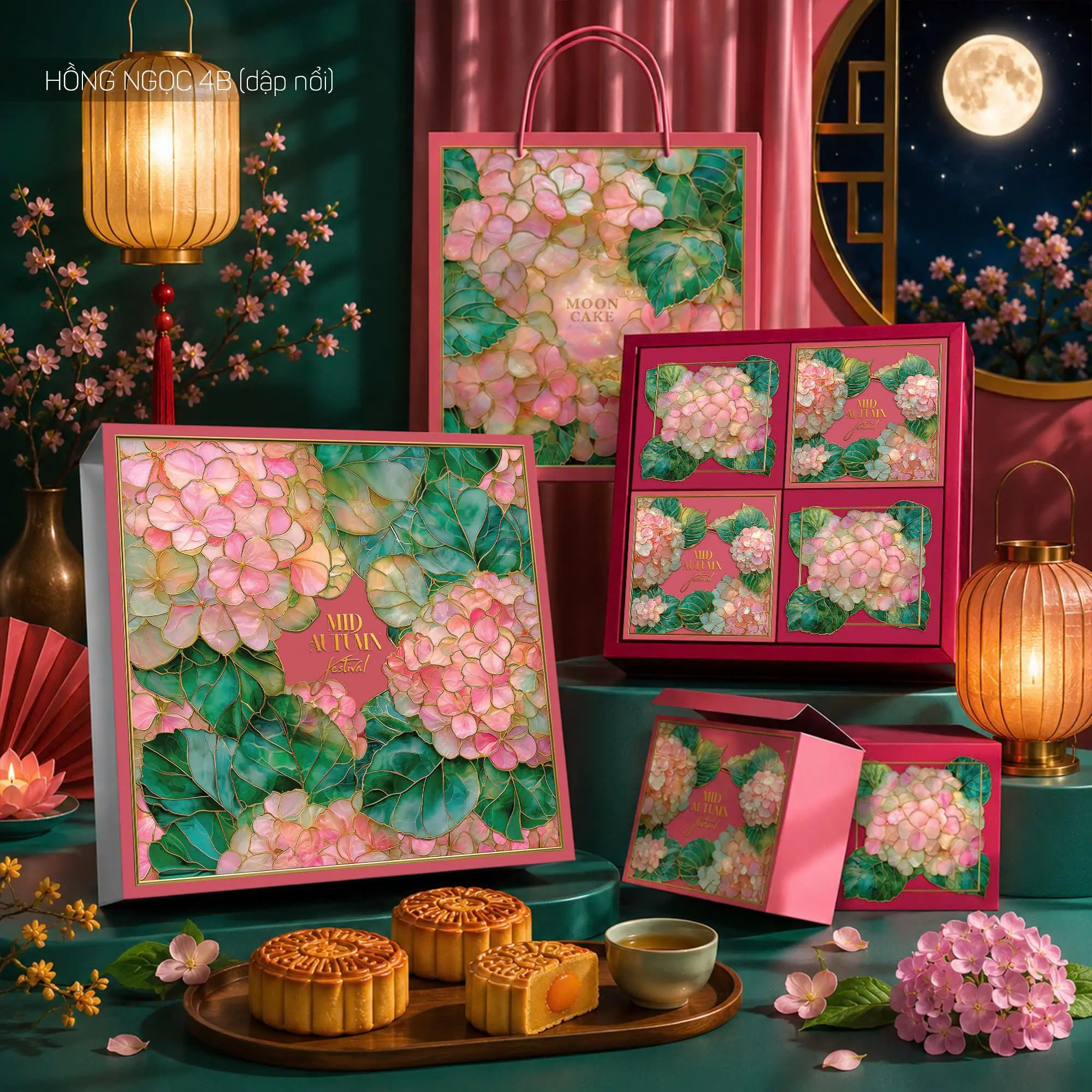Bao B&igrave; Hộp Trung Thu