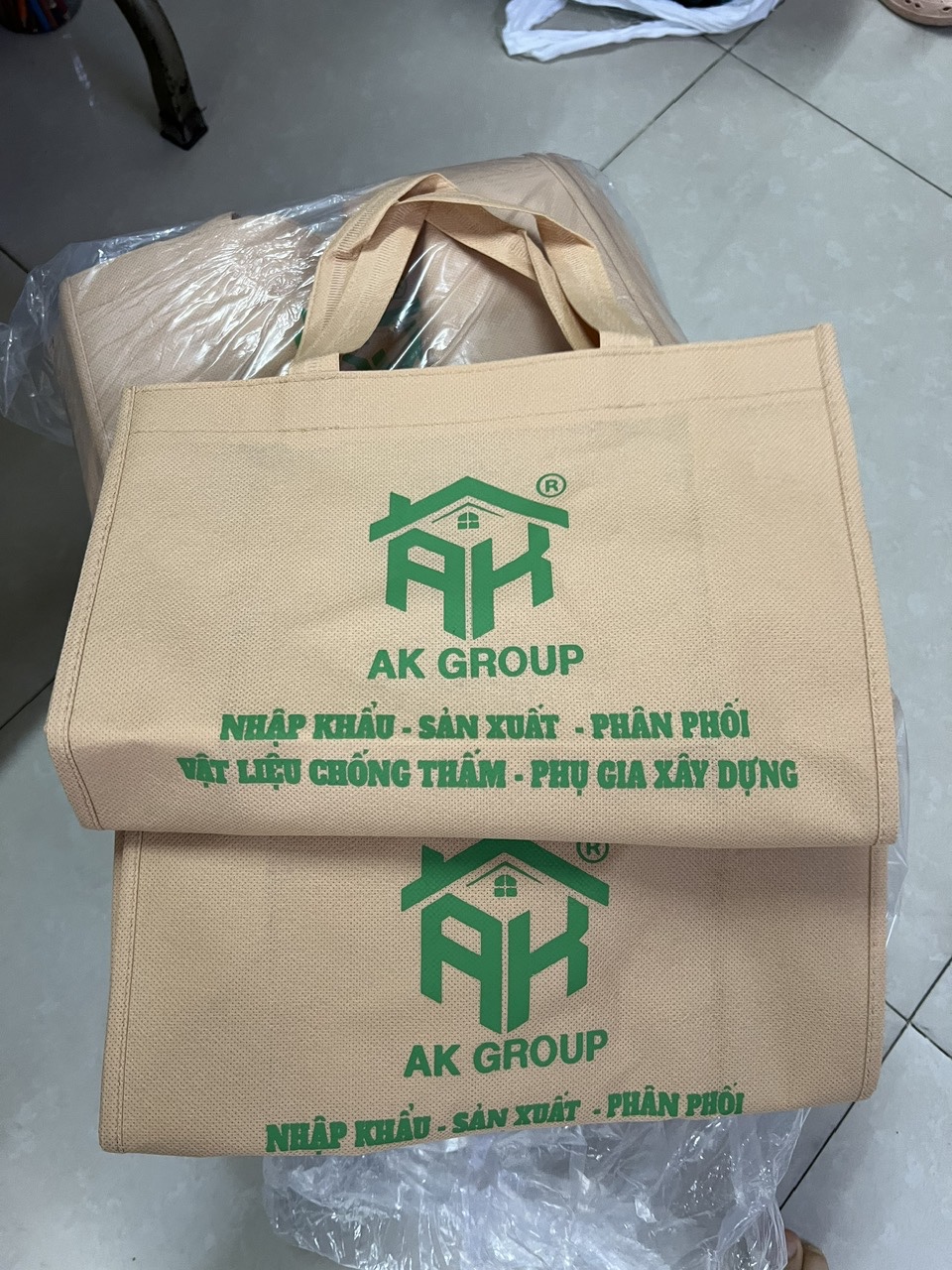 Thiết Kế In May Túi Vải Không Dệt Theo Yêu Cầu