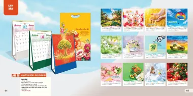 Các Mẫu Lịch Để Bàn Năm 2027