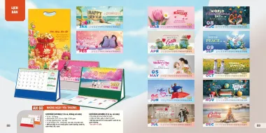 Các Mẫu Lịch Để Bàn Năm 2027