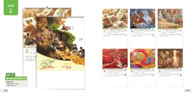 Lịch Treo Tường Lò Xo 7 tờ - Các Mẫu Lịch Năm 2027